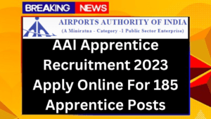 AAI Apprentice Recruitment 2023