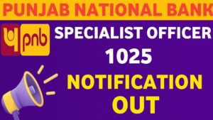 PNB SO Recruitment 2024